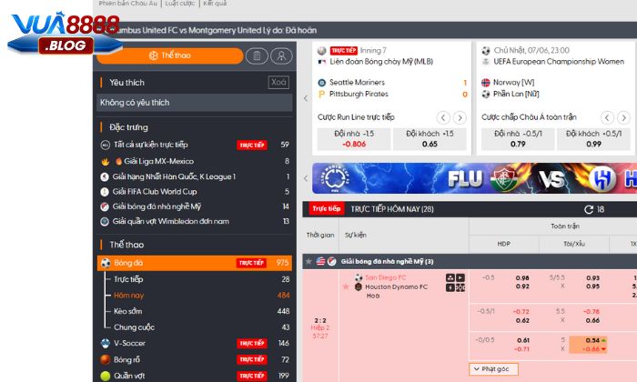 Bti Sports tại Vua88 đang ngày càng nhận được sự quan tâm đặc biệt của bet thủ Bti Sports tại Vua88 đang ngày càng nhận được sự quan tâm đặc biệt của bet thủ