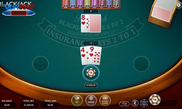 Cách chơi Black jack tại Vua88 rất đơn giản Cách chơi Black jack tại Vua88 rất đơn giản