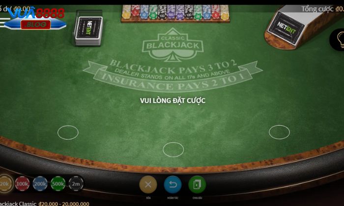 Các hành động của người chơi khi tham gia Black jack Các hành động của người chơi khi tham gia Black jack