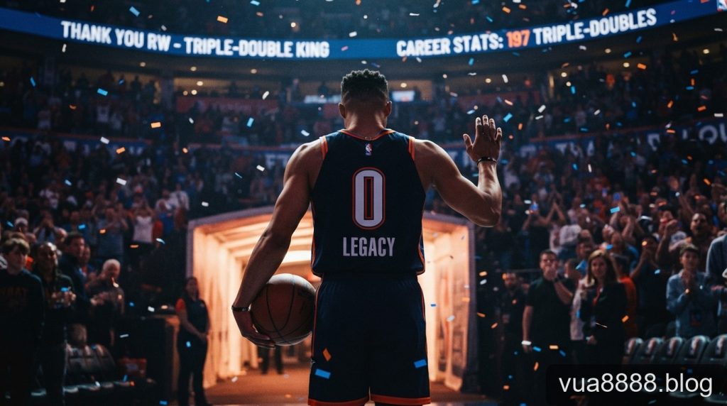 Russell Westbrook giải nghệ: Nhìn lại di sản của 'cỗ máy Triple-Double' vĩ đại nhất NBA