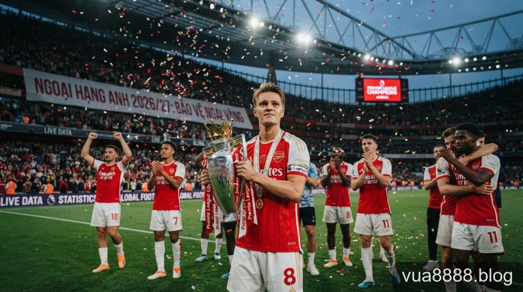 Ngoại hạng Anh 2026/27: Arsenal và tham vọng bảo vệ ngai vàng trước làn sóng thách thức mới