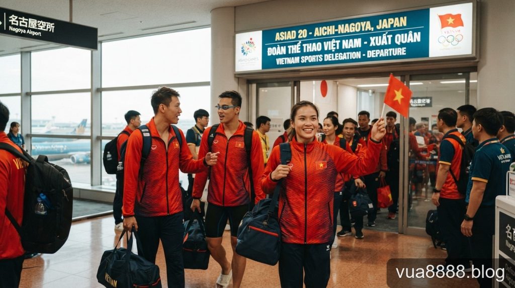 ASIAD 20 tại Nhật Bản: Đoàn Thể thao Việt Nam xuất quân với mục tiêu 4 HCV
